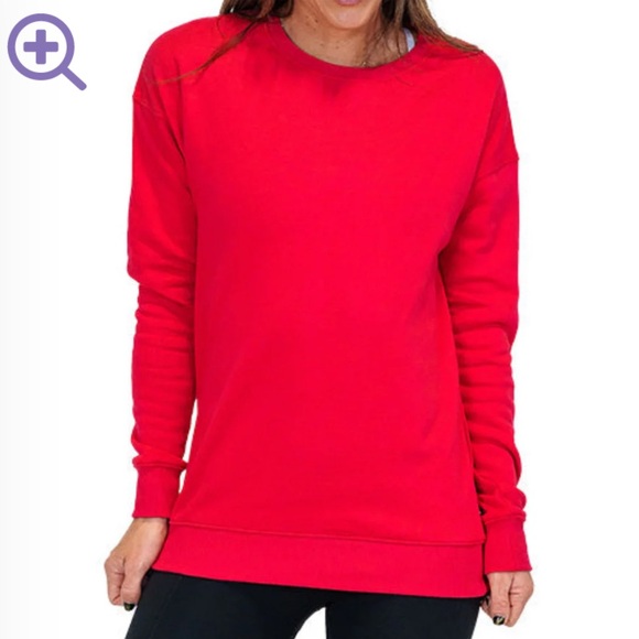 CVG Constantly Varied Gear Red Crewneck Sweatshirt Unisex Fit Size Large - Picture 3 of 5